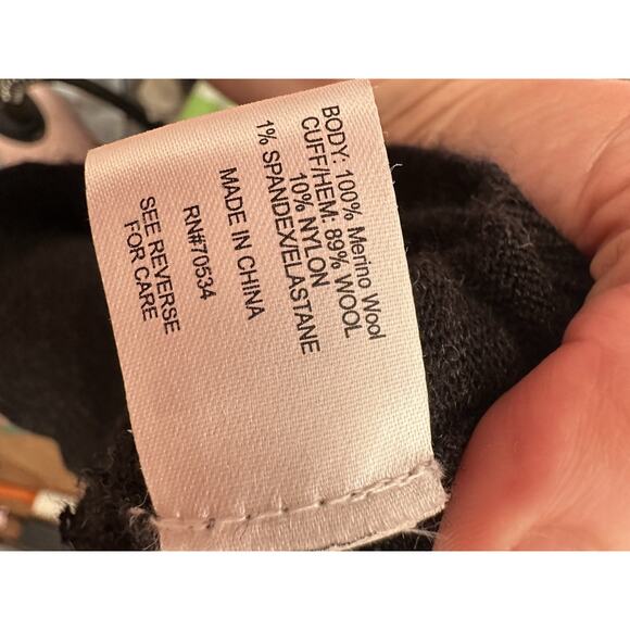 Orvis Merino Wool Pullover 1/4 Sweater Pullover Mens‎ sz L Outdoors Cozy Warm - Picture 6 of 9